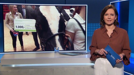 Romy Hiller moderiert NDR Info. © Screenshot 