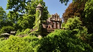 Die Burg Henneberg in Hamburg-Poppenbüttel. © Screenshot 