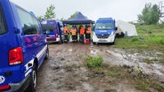 Mitarbeitende des THW Niedersachsen sind in den Hochwassergebieten in Süd-West-Deutschland im Einsatz. © Screenshot 