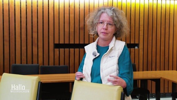 Die Spitzenkandidatin der Grünen Katrin Langensiepen. © Screenshot 