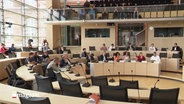 Tagung des Innenausschusses im Landtagsgebäude. © Screenshot 