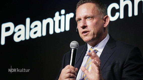 Peter Thiel, Software-Unternehmer und einer der Gründer von Palantir. © Screenshot 