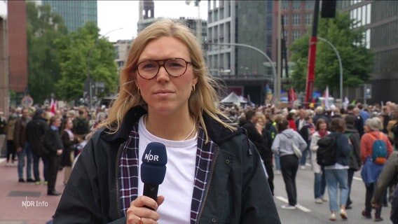 Reporterin Maike Huckschlag © Screenshot 