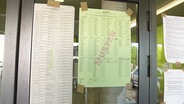 Wahlzettel in Neubrandenburg © Screenshot 