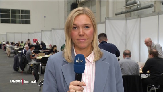Reporterin Maike Huckschlag. © Screenshot 