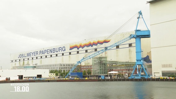 Das Geläde der Meyer Werft- © Screenshot 