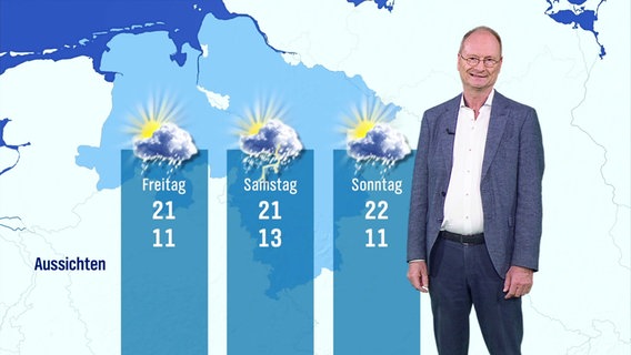 Sven plöger moderiert das Wetter. © Screenshot 