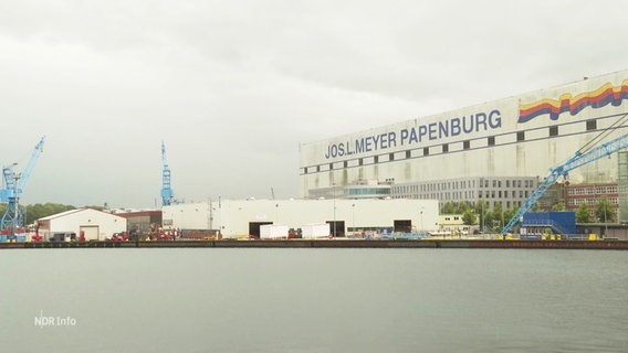 Das Land Niedersachsen will angeschlagener Meyer Werft helfen. © Screenshot 