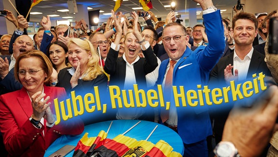 AfD - Jubel, Rubel, Heiterkeit. (extra 3 vom 13.06.2024 im Ersten) © NDR 