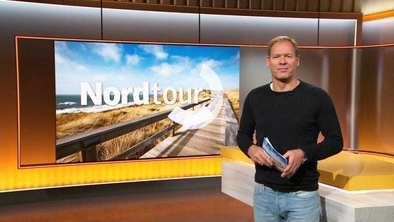 Der Moderator der Nordtour, Thilo Tautz © Screenshot 