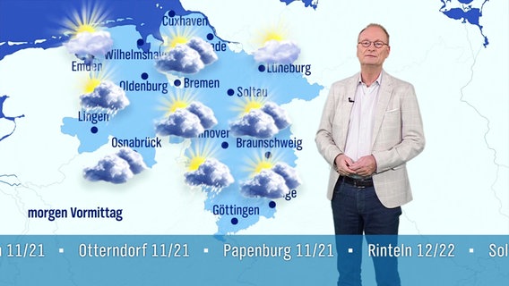 Sven Plöger moderiert das Wetter. © Screenshot 