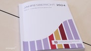 Eine Mappe mit der Aufschrift "Jahresbericht 2024. Landesfinanzbericht. Landesrechnungshof." © Screenshot 