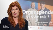 Sophie Mühlmann liefert Pro-Argumente für die Widerspruchslösung bei der Organspende. © Screenshot 