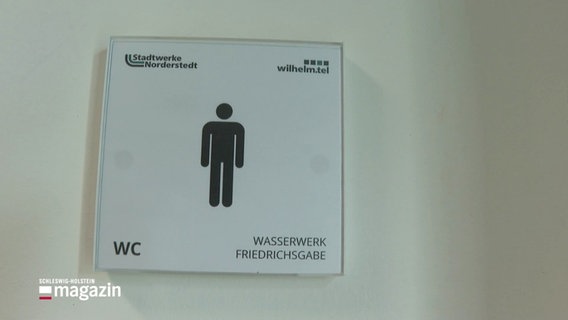 Piktogramm für eine Herren-Toilette. © Screenshot 