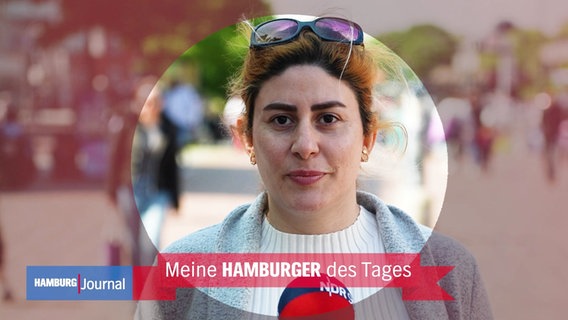 Fatemeh Salehi Cholicheh aus Großhansdorf kürt ihre Hamburger des Tages. © Screenshot 