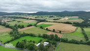 Eine Landschaft bei Göttingen. © Screenshot 