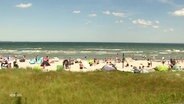 Strandszene an der Ostsee. © Screenshot 