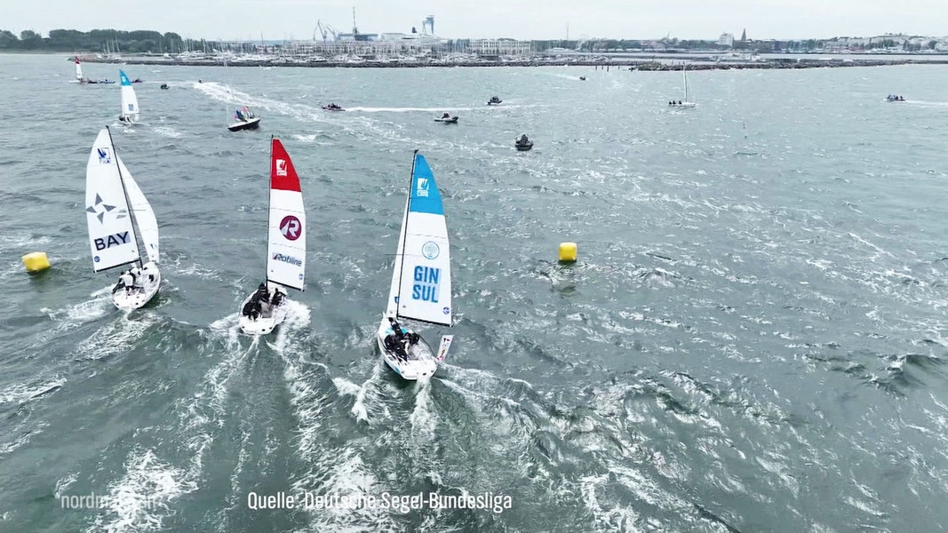 Warnemünde: Erste Segel-Bundesliga startet mit Kaiserwetter