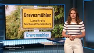 Lea Struckmeier moderiert Panorama 3 am 16.07.2024. © Screenshot 