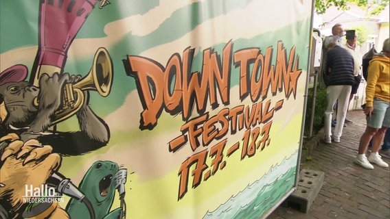Das "Downtown Musikfestival" ist das erste seiner Art auf der Insel Wangerooge. © Screenshot 
