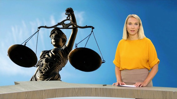 Alexandra Bauer moderiert Schleswig-Holstein. © Screenshot 