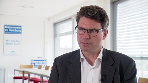 Rolf Bosse vom Mieterverein zu Hamburg äußert sich zur mangelhaften Durchsetzung der Mietpreisbremse. © Screenshot 