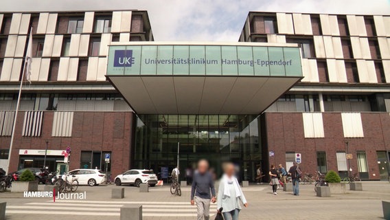 Das Universitäts Klinikum Eppendorf. © Screenshot 