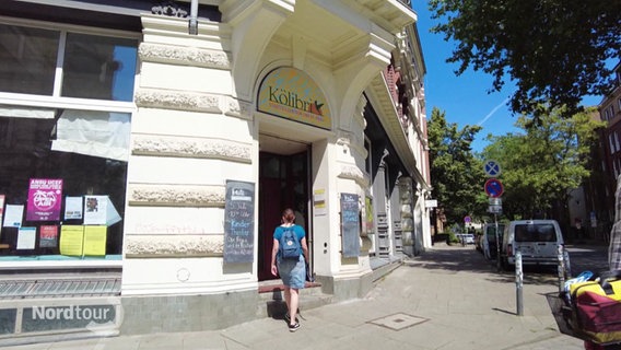 Der Eingang des Stadtteil- und Kulturzentrums "Kölibri". © Screenshot 