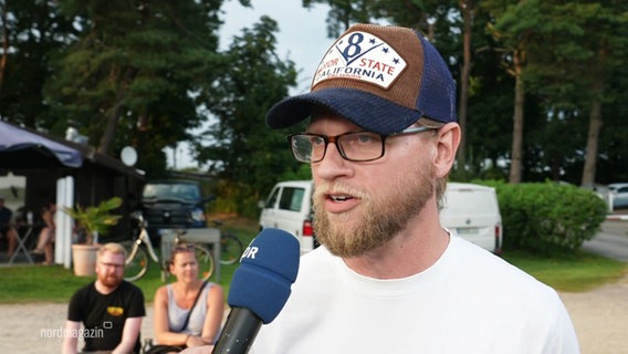 Campinplatz-Betreiber Steffan Krüger im Interview © Screenshot 