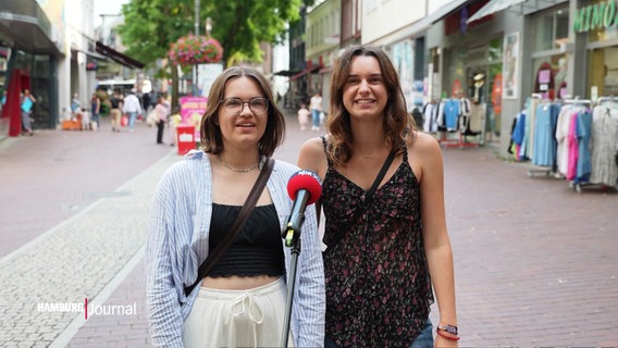 Teresa und Josefine aus Heimfeld © Screenshot 