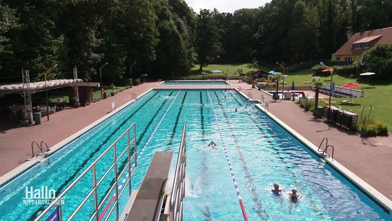 Das Sonnenbrinkbad in Obernkirchen. © Screenshot 