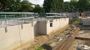 Blick auf eine Baustelle in der Stephanstraße in Hamburg-Wandsbek. © Screenshot 