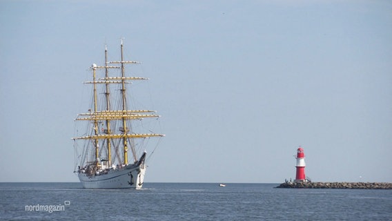 Das Segelschiff „Gorch Fock“ © Screenshot 