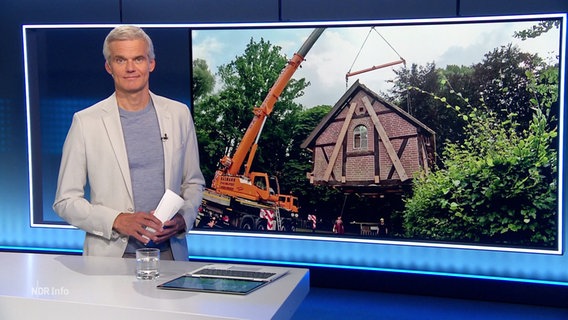 Der Moderator Thorsten Schröder. © Screenshot 