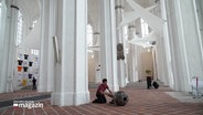 Ausstellungsansicht zu Ritualen in der Lübecker Petrikirche. © Screenshot 