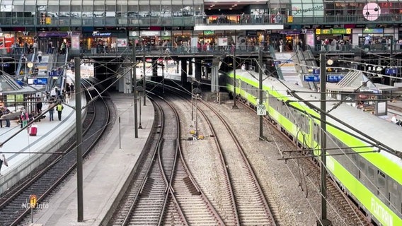 Hamburger Hauptbahnhof © Screenshot 