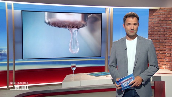 Johannes Avenarius moderiert das Niedersachsen Magazin um 18 Uhr. © Screenshot 