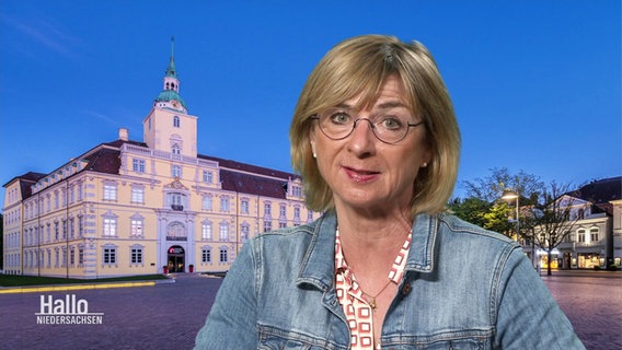 Christina Gerlach berichtet aus Oldenburg. © Screenshot 