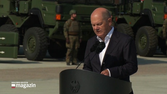 Bundeskanzler Olaf Scholz © Screenshot 