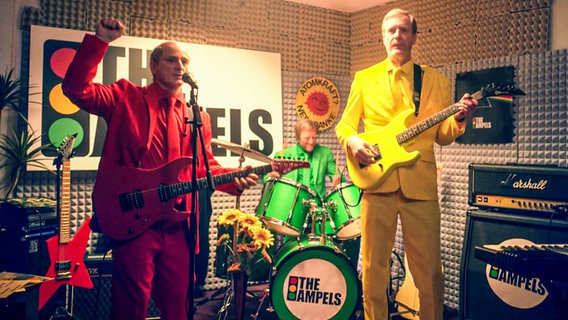 Die Band "The Ampels". (extra 3 vom 28.08.2024 im Ersten) © NDR 