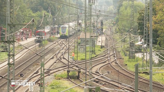 Ein verzweigtes Bahnstreckennetz. © Screenshot 