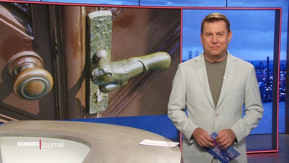 Moderator Jens Riewa im Studio. © Screenshot 