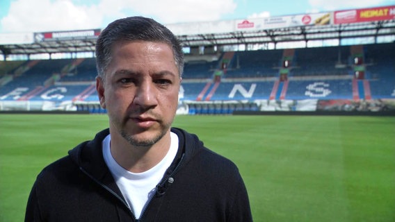 Amir Shapourzadeh, Direktor Profifußball bei Hansa Rostock © Screenshot 