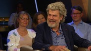 Reinhold Messner im Gespräch im NDR Talk Show Studio © Screenshot 