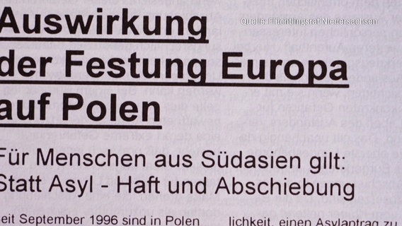 Ausschnitt eines Zeitungsartikels. © Screenshot 