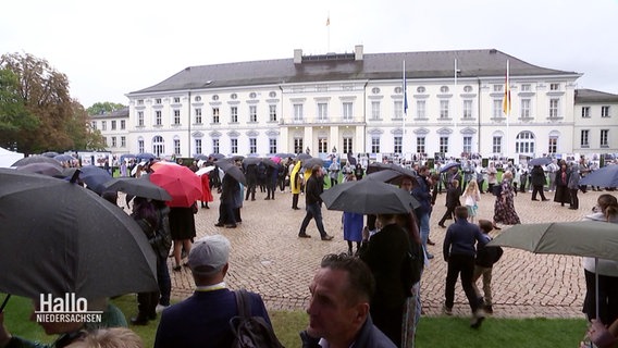 Die Außenfassade von Schloss Bellevue in Berlin. © Screenshot 