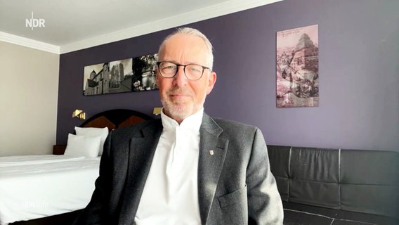 Wolfgang Buschmann, Landrat von Schleswig-Flensburg © Screenshot 