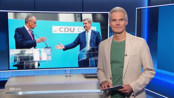 Thorsten Schröder moderiert. © Screenshot 