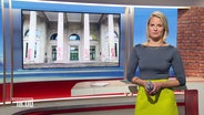 Kathrin Kampmann moderiert Niedersachsen 18.00. © Screenshot 