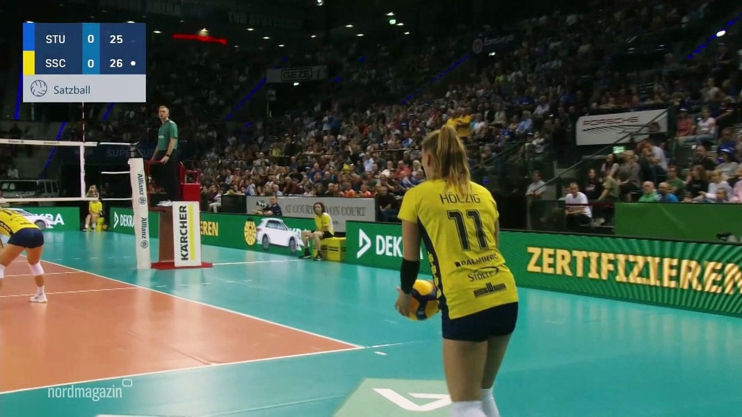 SSC Schwerin kassiert Niederlage beim Volleyball-Supercup